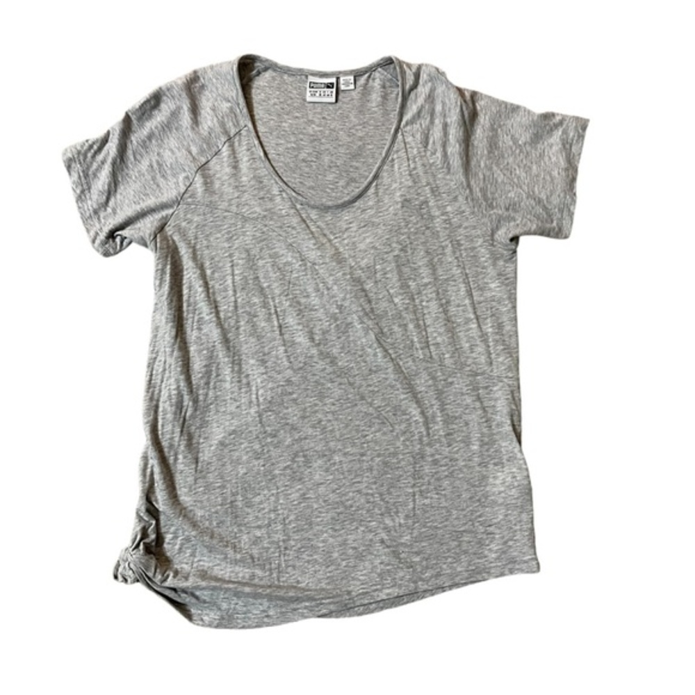 Size M Puma Open Side Knot Top Tee
